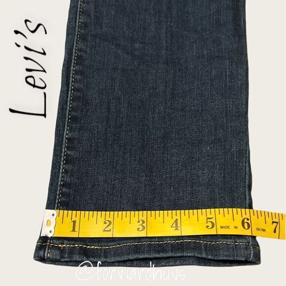 Levi’s Mid Rise Slim Jeans Size 10 Short - Picture 7 of 13